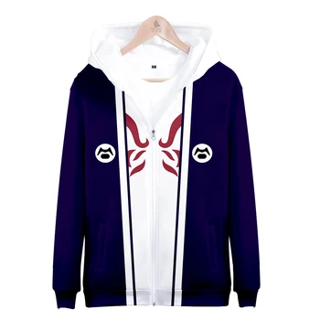 

Naruto clothes Jiraiya GamaBunta cos hot autumn and winter Zipper hooded sweatshirt coat unisex couple love parent-child