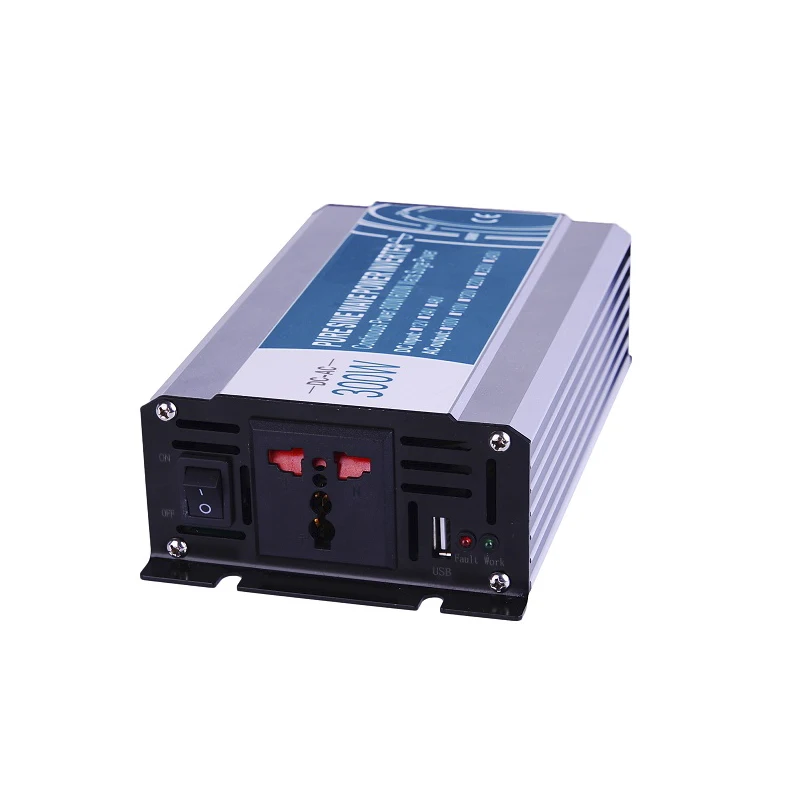 US $34.00 300w600w Pure Sine Wave Inverter Dc 12v24v48v To Ac 110v220voff Grid Inversorpower Inverter Work With Solar Battery Panel