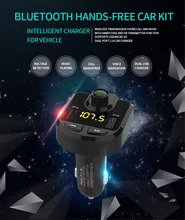 FM Transmitter BT36 Bluetooth Handsfree Car Kit Car Audio MP3 Player with 3.1A Quick Charge Dual USB Car Charger 1pcs fm transmitter aux modulator bluetooth handsfree car kit car audio mp3 player with 3 1a quick charge dual usb car charger