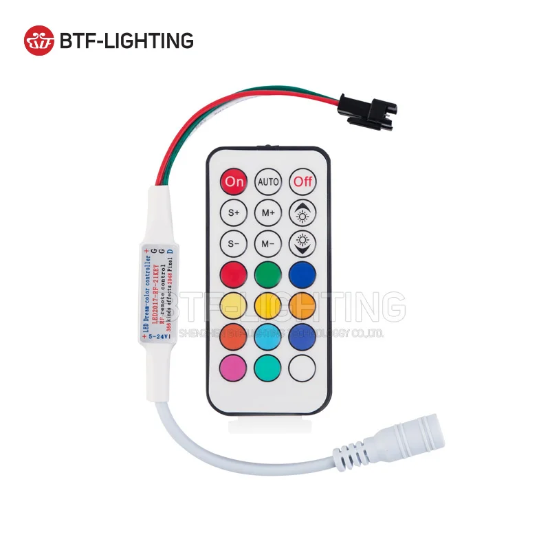 WS2811 WS2812B пульт дистанционного управления 14key 21Key ИК RF беспроводной контроллер