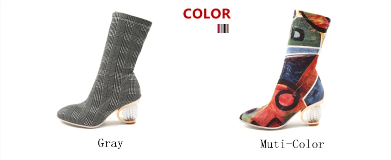 RQFF Brand Boots Women Shoes High Heels Ankle Boot Female Footwear Cow Leather booties Sexy Ladies Shoe With Box Plus size 34-43 (2)