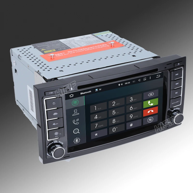 Sale HIFIF Android 7.1.2 3G WIFI Quad Core 2G RAM Car DVD GPS Radio for Volkswagen Touareg T5 Transporter Multivan 2004-2011 Stereo 3