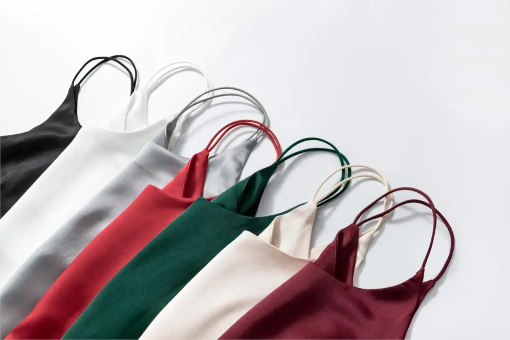 Women Camis Silk Top Women Camisole Sexy Sleeveless Vest Slim solid color Tank Tops