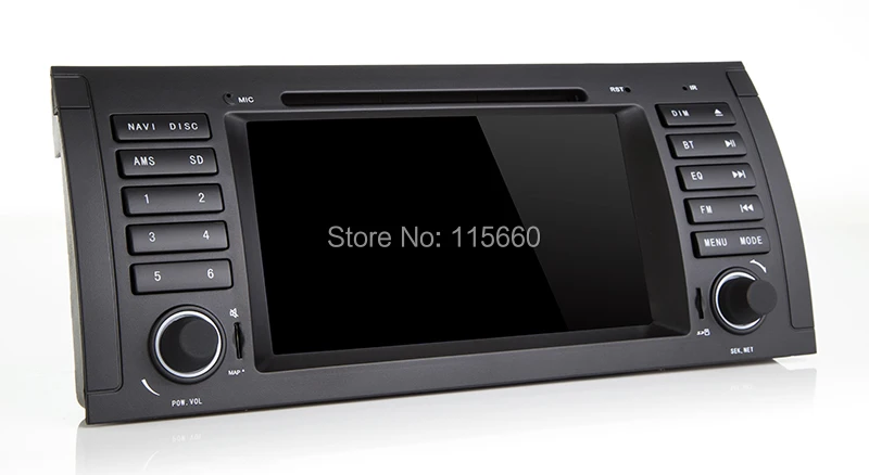 RoadRision Android 7.1.1 Quad core Car DVD for BMW 5-E39-E38 X5-E53 5