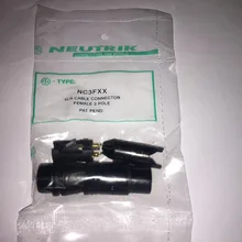 20 шт./партия NEUTRIK 10 шт. NC3MXX и 10 шт. NC3FXX мужской и женский набор 3 pin XLR Разъем черный! SONG XIN подделка