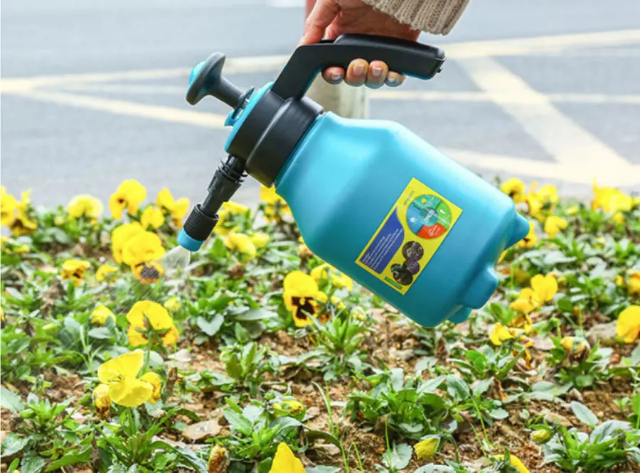 Gardening Pressure Water Spray Bottle Portable Garden Irrigation Plant Flower Watering Can Pump Pressure Sprayer Cleaning Tools