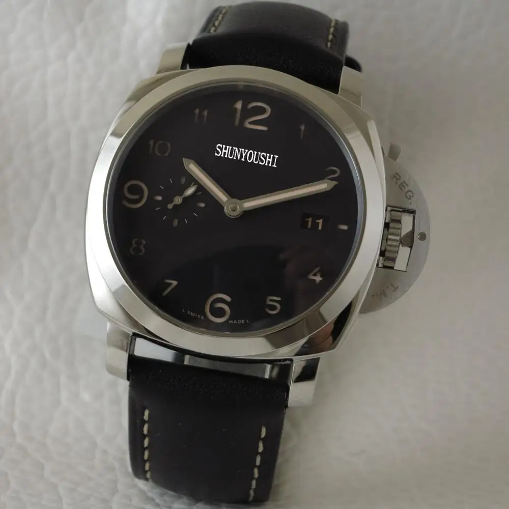 WG06164 мужские часы Топ бренд подиум роскошный европейский дизайн автоматические механические часы