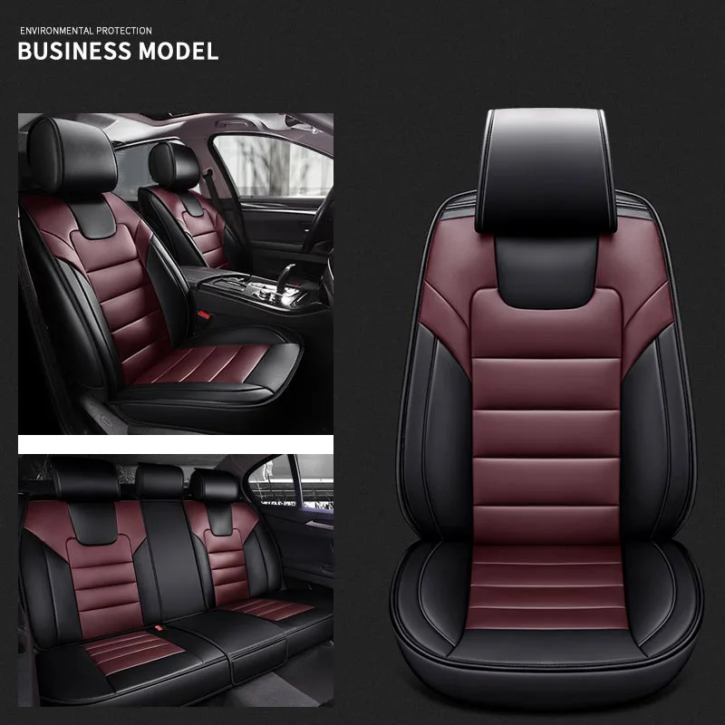 Автомобильные чехлы для сидений для mercedes w204 w211 w210 w124 w212 w202 w245 w163 cla gls аксессуары чехлы для сидений автомобиля - Название цвета: Color 5