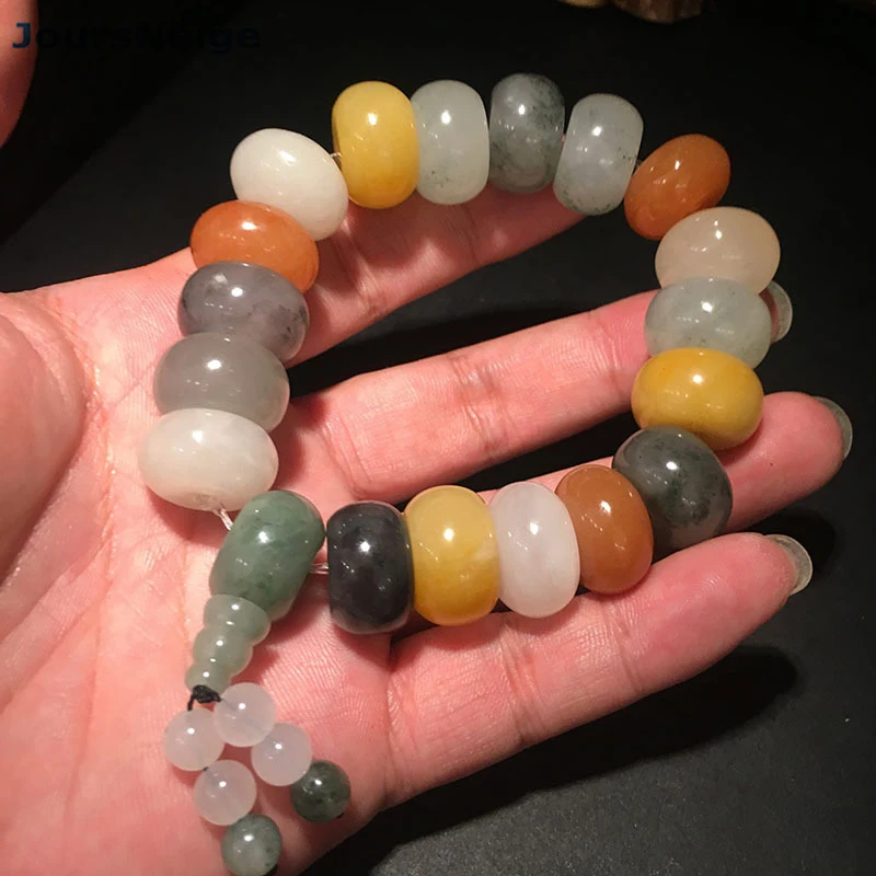 

Wholesale Fine Multicolor High Ice Guilin Chicken Blood Natural Stone Bracelets for Men Women Single lap Noble Bracelet Jewelry