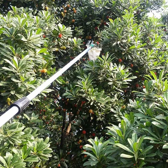 Garden Pruning Fruit Picker Gardening Apples Pear Peach Picking Tool Metal Creatively Long Distance Collection Gathering Tools