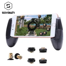 Мини-геймпад Pubg мобильный контроллер металлический пубг триггер Кнопка игровой джойстик для телефона l1r1 для iPhone X Кнопка огня ключ