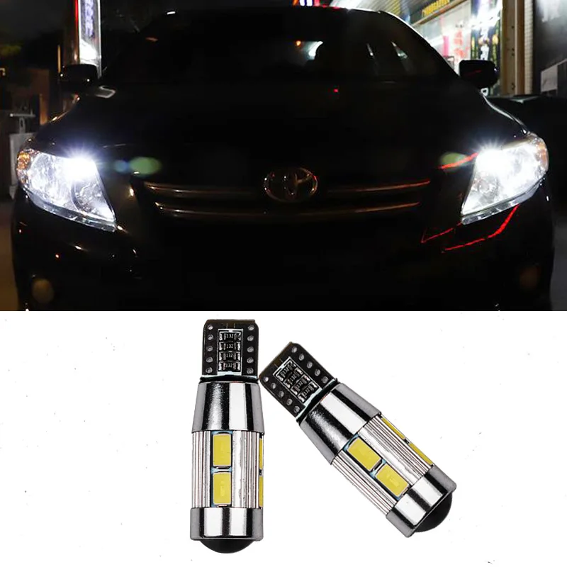 

2Pcs 12V T10 LED W5W Car LED Clearance Lamp Light Bulbs Projector For Chevrolet Captiva C100 Cruze J300 new Sail Epica