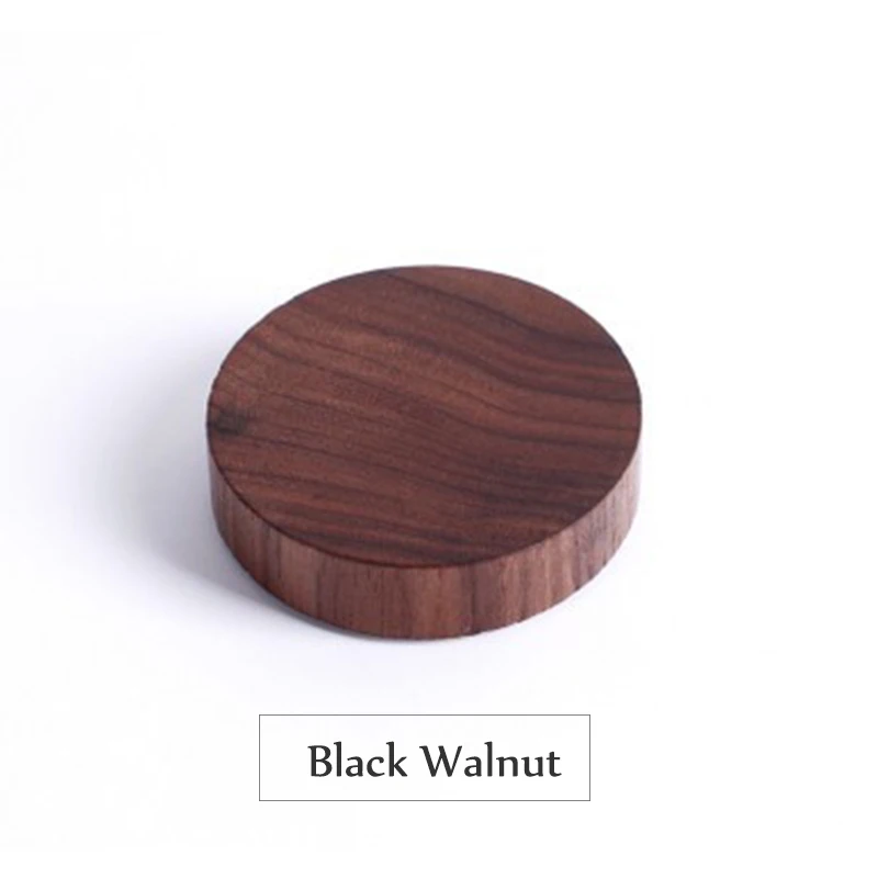 Нордический стиль, бук, черный орех, деревянный настенный магнит, крючок для халата, аксессуары для украшения дома, стойки для ключей, монета, Примечание - Цвет: Black Walnut