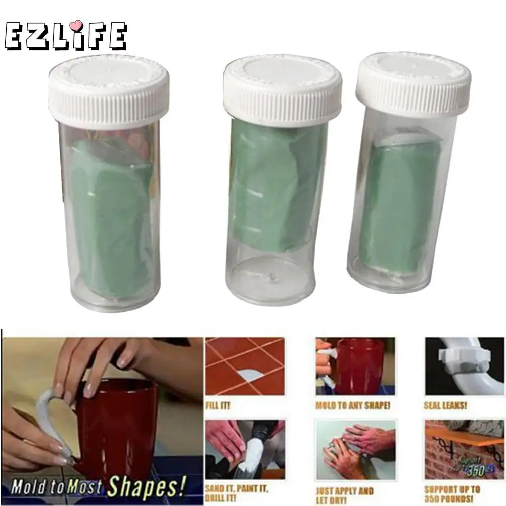 Buy 3pcs Mighty Putty Epoxy Adhesive Glue Clay Power Putty Magic Adhesive Super