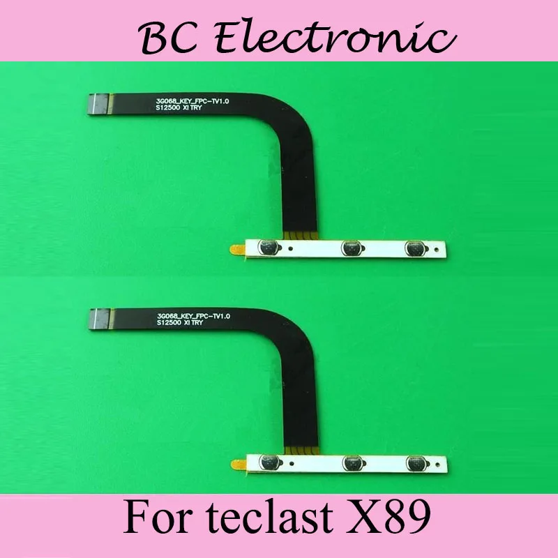 

Original switch on off Power Volume button Flex cable For teclast x98 air 3G P98 3G conductive flex with sticker replacement