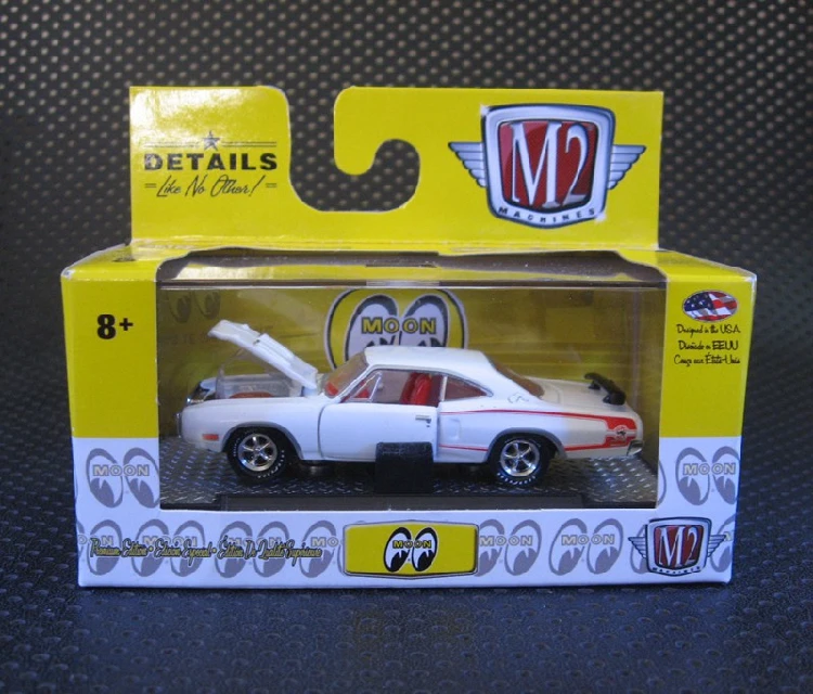 M2 1: 64 1970 Dodge Super Bee бутик сплава автомобиля игрушки для детей Детские игрушки модель оригинальной упаковки