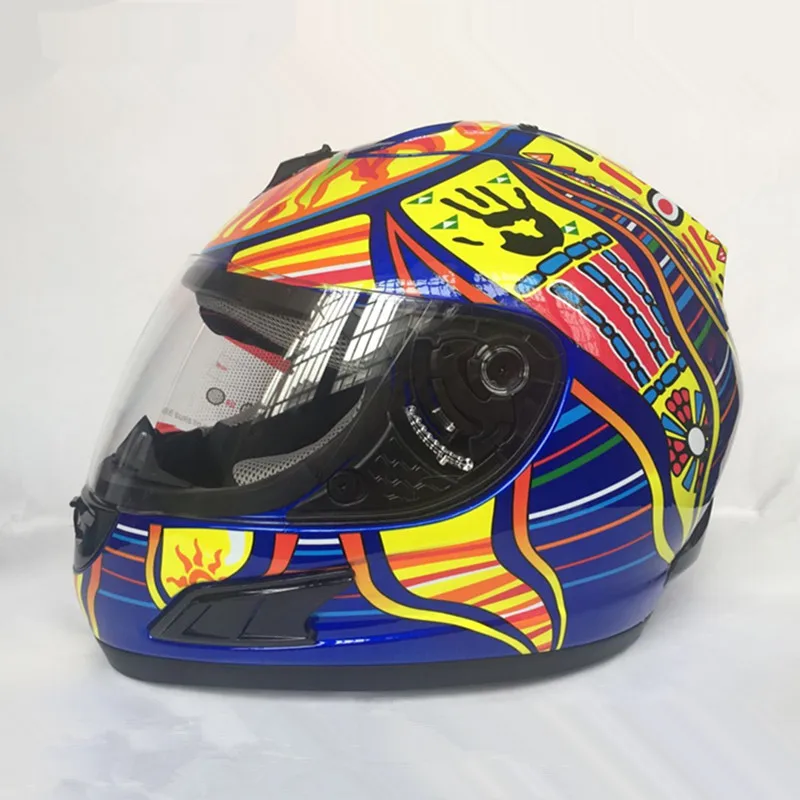 

Brand Malushun Motorcycle helmet Men's moto casco Kart racing full face helmet motociclistas capacete DOT approved