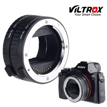 Viltrox DG-NEX Auto Focus Macro Extension Tube Lens Adapter for Sony E Mount Camera A9 A7II A7RII A7SII A6500 A6300