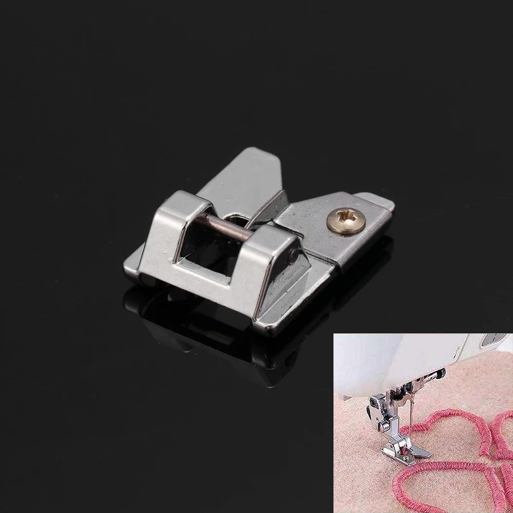 

1PC Creative Jacquard Presser Foot Household Sewing Machine Walking Foot For Home Useful Creative Accessories Metal Presser Foot