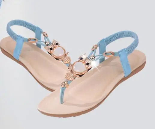 New Fashion Summer Girls Sandals Rhinestone Princess Dress Shoes Flip Flops With Elastic Band Beach Sandals Leather Shoes