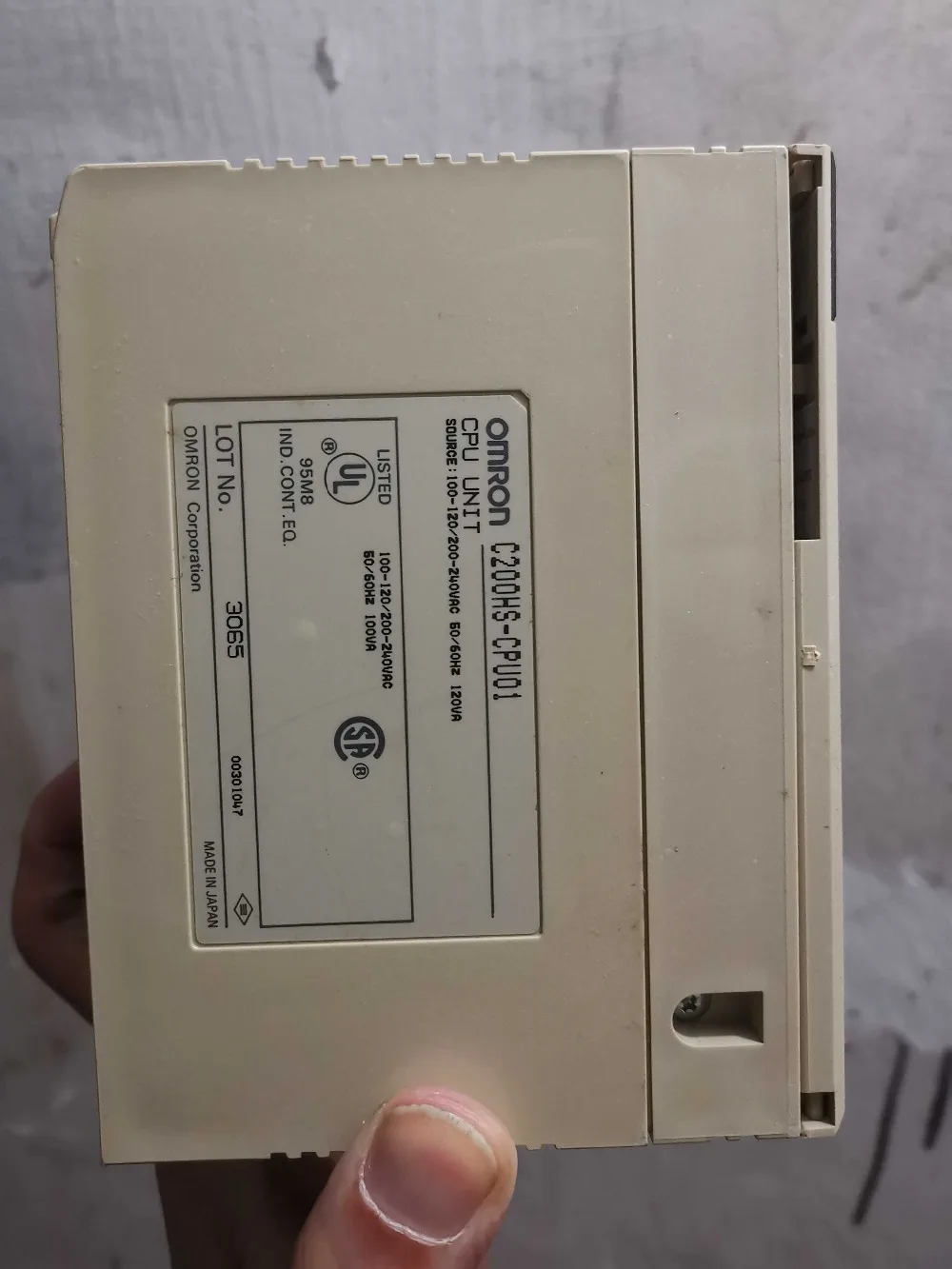 PLC C200H-CPU01 C200H-CPU21 C200HS-CPU21 C200HS-CPU01 C200H-CPU01-E() год гарантии