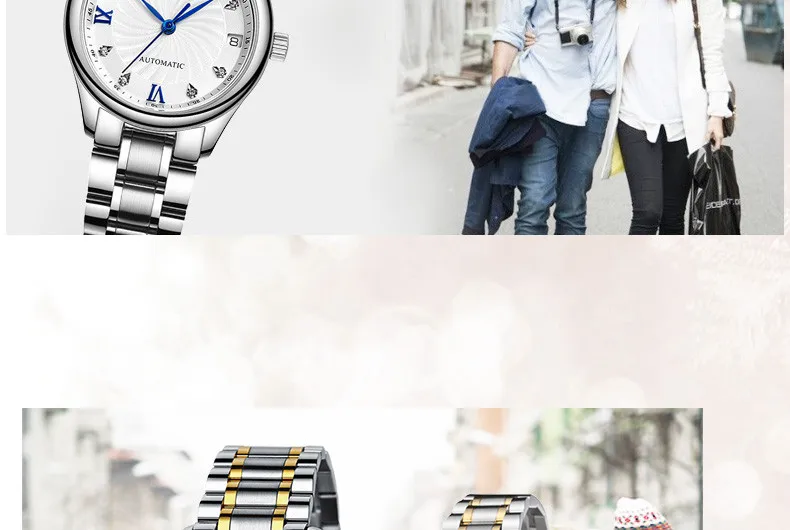 GUANQIN Luxury Lovers Watch Top Brand Women Men Watches Waterproof Sapphire Crystal 316L Stainless Steel Couple Watches 2 Pieces (14)