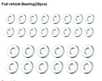 

81070 Bearings Complete 28 P HSP 1/8th Nitro Car Part 94081/94083/94085/94086/94087/94088