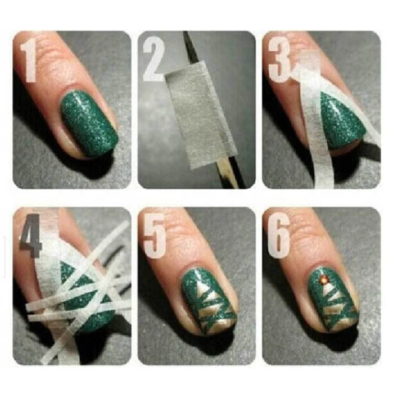 Nail Art Tip Striping Лента линия DIY водная наклейка наклейки для ногтей клейкие полоски для ногтей инструмент для укладки маникюрная лента 0,5 см* 17 м