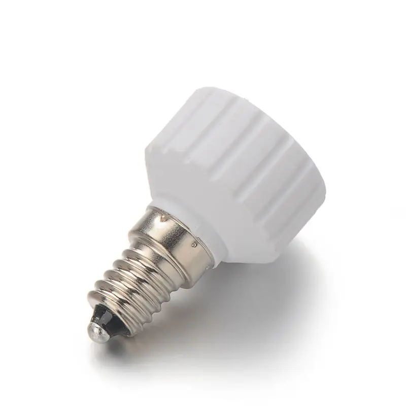 

100Pcs/lot E14 to GU10 Lamp Adapter Converter E14 Male To Female GU10 lamp holder adapter GU10~E14 converter