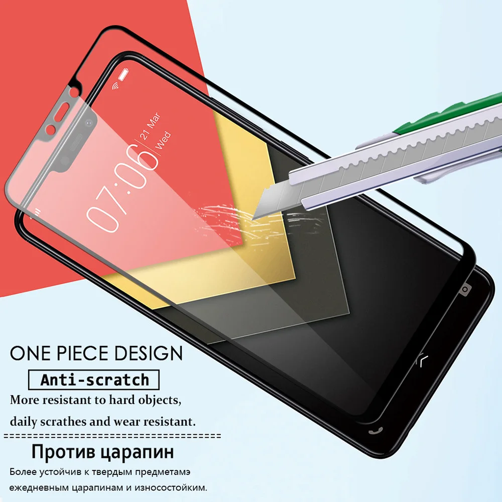 N-KXM1398_5_JONSNOW Full Cover Tempered Glass for Vivo Y81 6.22 inch Protective Film Full Screen Protector for VivoY81