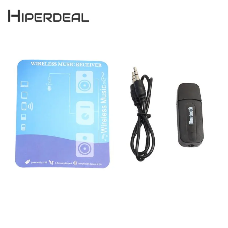 HIPERDEAL Новый 3 5 мм беспроводной Bluetooth 2 1 + EDR USB AUX аудио музыкальный приемник адаптер