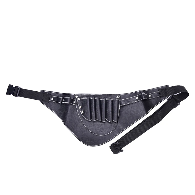 1PCS Scissors Rivet Clips Bag Hairdresser Barber Hair Shears Bags Tool Hairdressing Holster Pouch Case With Waist Belt Bag