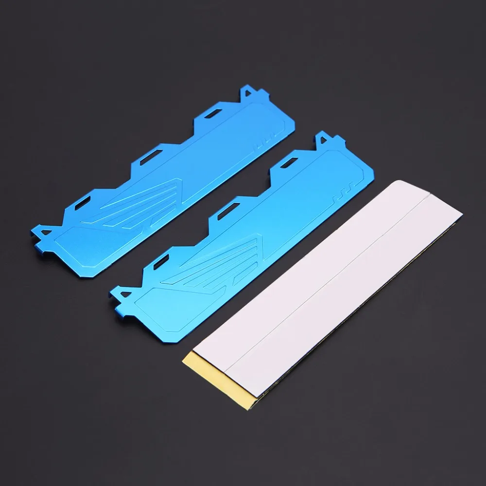 RAM Heatsink Memory cooler cooling heatsink Vest Radiator for ram memory chip heat sink DDR1,2,3,4 With Thermal Stickers C26
