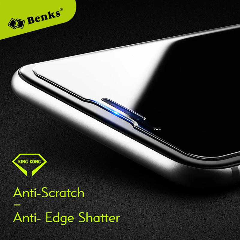 Benks роскошный протектор из закаленного стекла для iPhone 6s/6s Plus 6 6plus Защитная Пленка