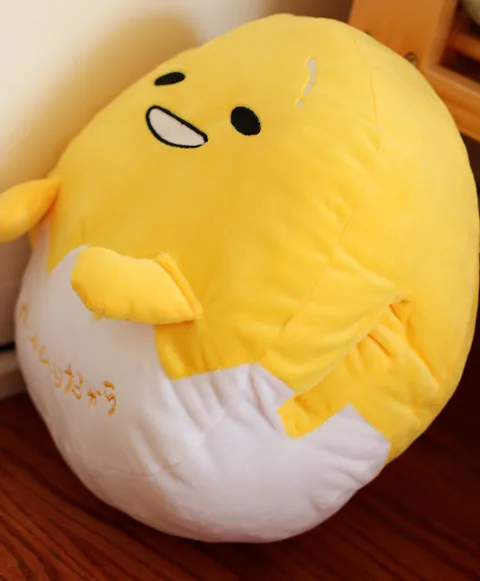 30-140 см Gudetama ленивое яйцо плюшевая подушка ручная грелка фаршированное яйцо Jun яичный желток игрушка брат кукла милая мягкая подушка одеяло подушка - Цвет: hand warmer