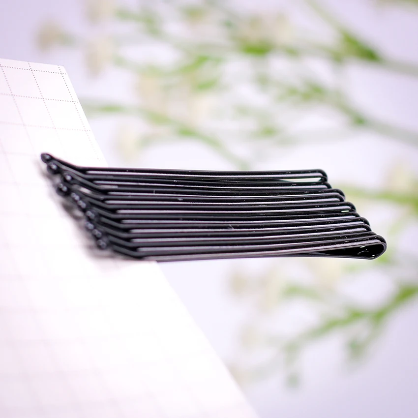 

10PCS/1 Sets Pro Hair Clips Black Pins Curly Wavy Grips Hairstyle Hairpin Hair Hairdressing Styling DIY Tools