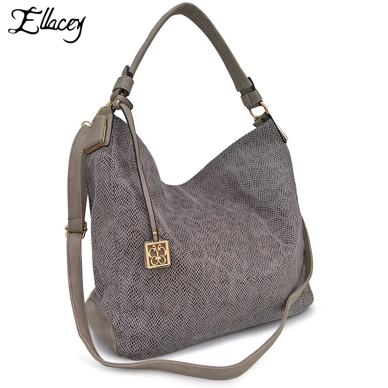 

New America Style Snake High Quality Leather Bag Large Capacity Bag High Quality Hobos Tote Bag Celebrity Female Sling Bag