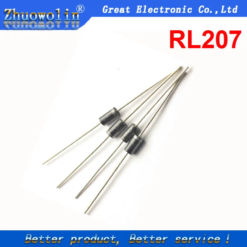 50PCS HER208 2A 1000V Rectifiers Diode