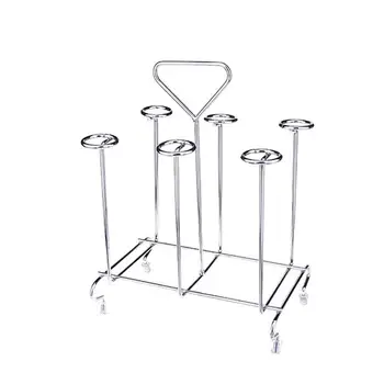

1pc Wine Cup Rack Metal Classic Air Drying System Glass Holder Stemware Storage Rack for Restaurant Bar Kitchen
