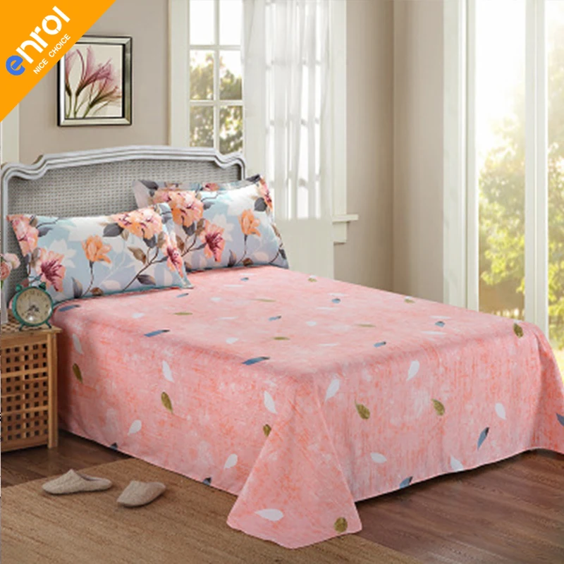 

Pattern Flat Sheet Plaid Stripes Bed Sheet for Child Kids Adults Twin Full Queen King Size Cheap Mattress Protector Cover