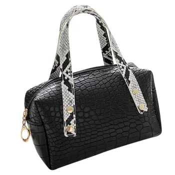 

New Elegant Shoulder Bag Women Wild Simple Messenger Bag For Girls 2019 Summer Crocodile Pattern Fashion Messenger Handbag K617