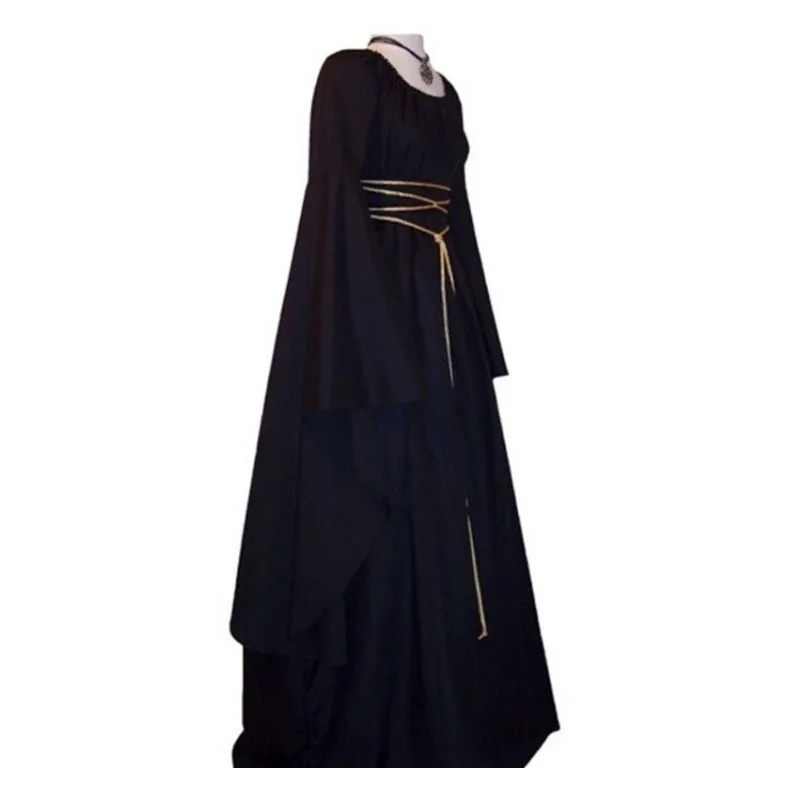 Cosplay Costume Cosplay Black 6 Colors Victoria witches lady halloween Vampire ghost Black Queen Fancy dress costume S-2XL