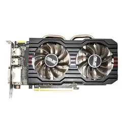 Используется, Asus R9 270 2 ГБ 256bit GDDR5 игровых настольных ПК Графика карты, 100% тестирование хорошо