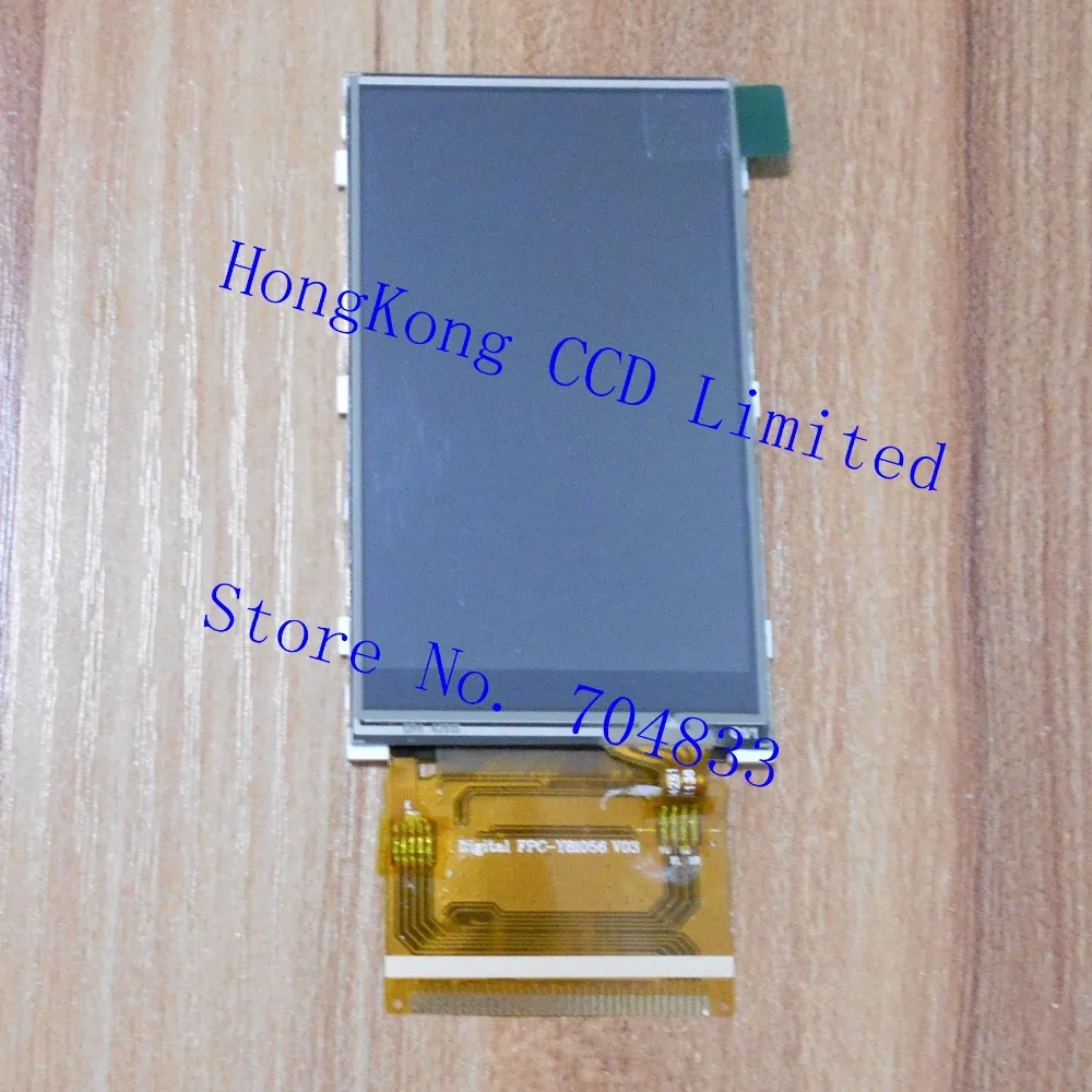

2.8 inch TFT touch display 240X400 37PIN ILI9327 0.8MM