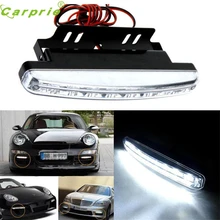 Dependable 8LED Daytime Driving Running Light DRL Car Fog Lamp Waterproof White DC 12V Ma 21