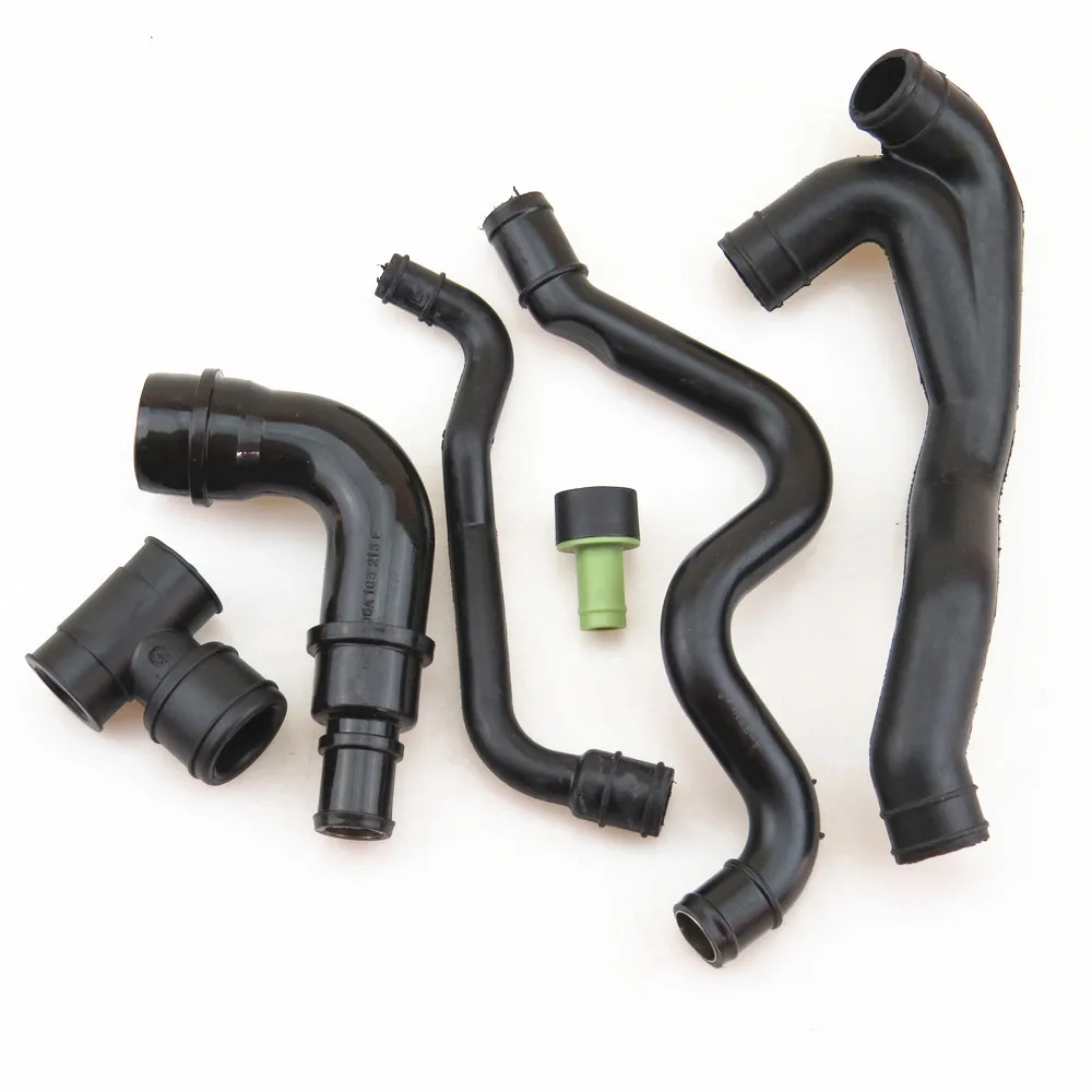 

TUKE 6 Pcs Engine Crankcase Breather Vent Hose Kit For VW Jetta Golf MK4 1.8T 1999-2003 06A 103 213 AF 035 103 245 G 06A103221AF