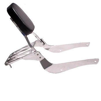 

Rear Luggage Rack Support Box Holder Cargo Shelf w/ Backrest Sissy Bar for Suzuki Volusia VL800 01-11 Boulevard C50 M50 VL400