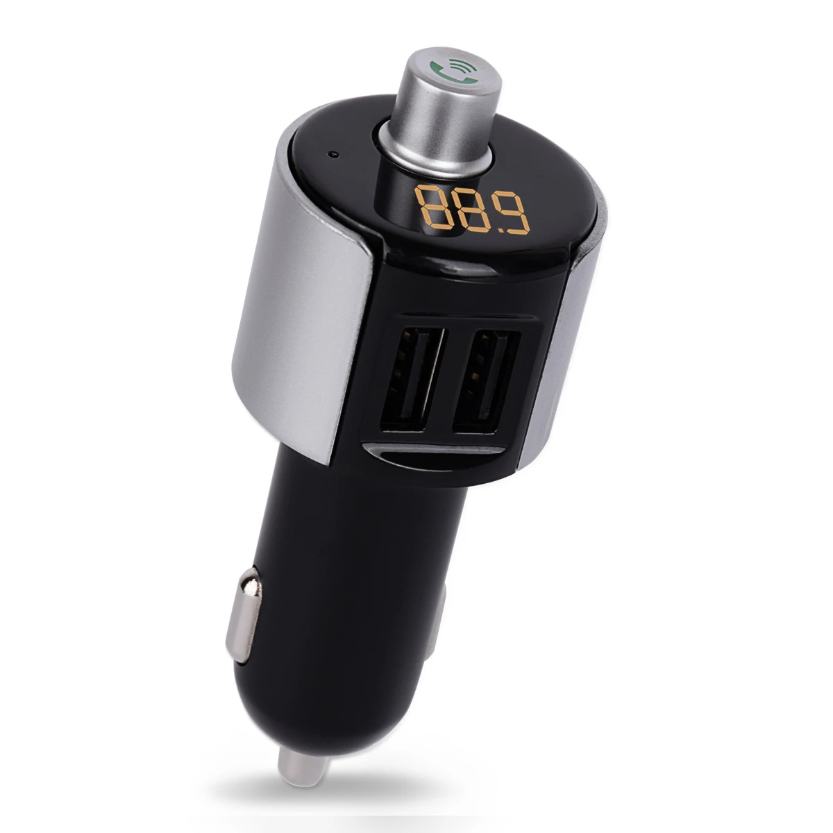 

C27A Car Kit Handsfree Wireless Bluetooth FM Transmitter Car Kit MP3 Music Player with Dual USB Port Car Charger FM Modulator