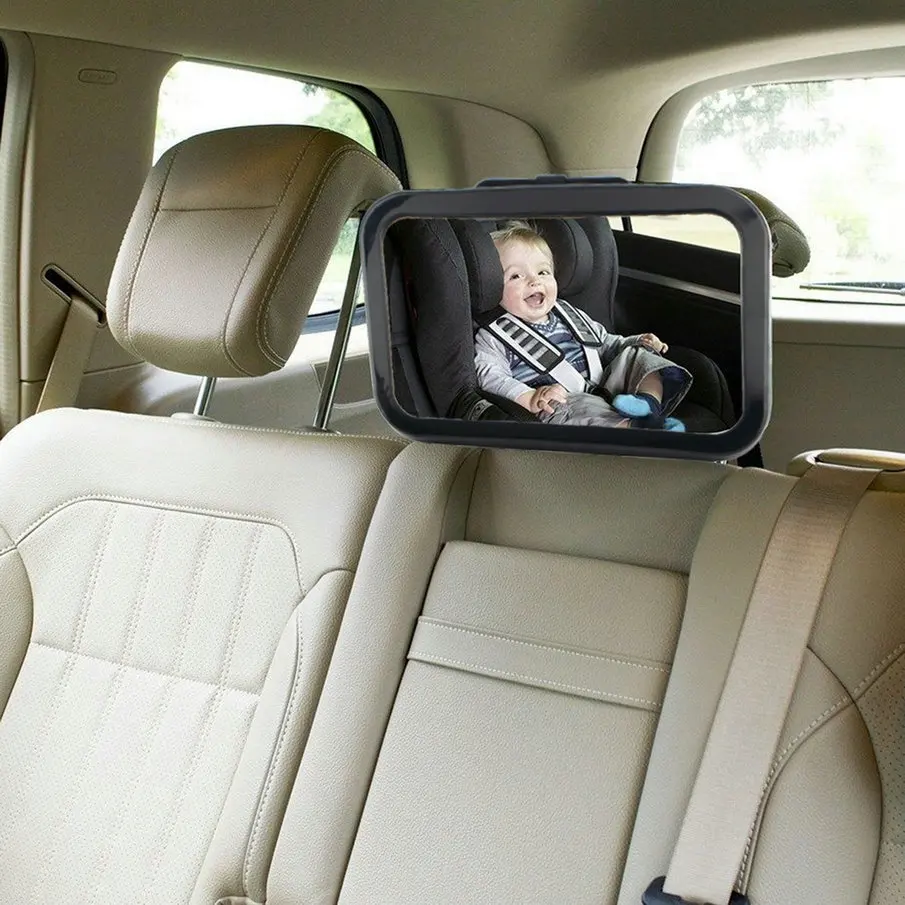 

Car Safety Easy View Back Seat Mirror Baby Facing Rear Ward Child Infant Care Square Safety Baby Kids Monitor Hot Selling