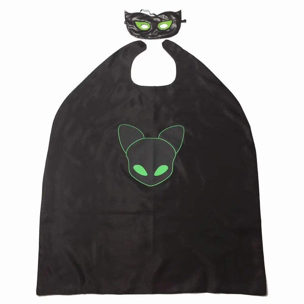 Ladybug Cat Noir Carnival Halloween Costume For Kids Ladybug Boys Cosplay Party Clothes Mask Lady Bug Costumes Jumpsuits Set